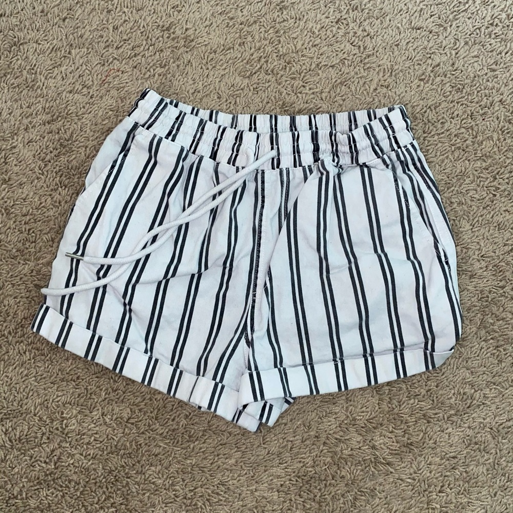 stripped shorts (size small)